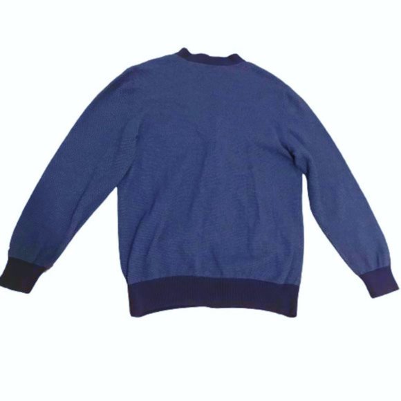 CHAPS Classic Fit Grampa Button Up Cardigan - Picture 2 of 6